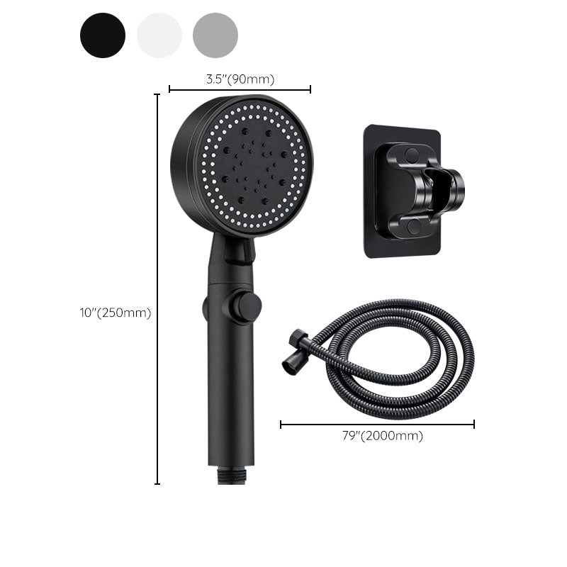 BowLift | Contemporary Showerhead Combination Handheld Shower Plastic Wall Mount Round Showerhead
