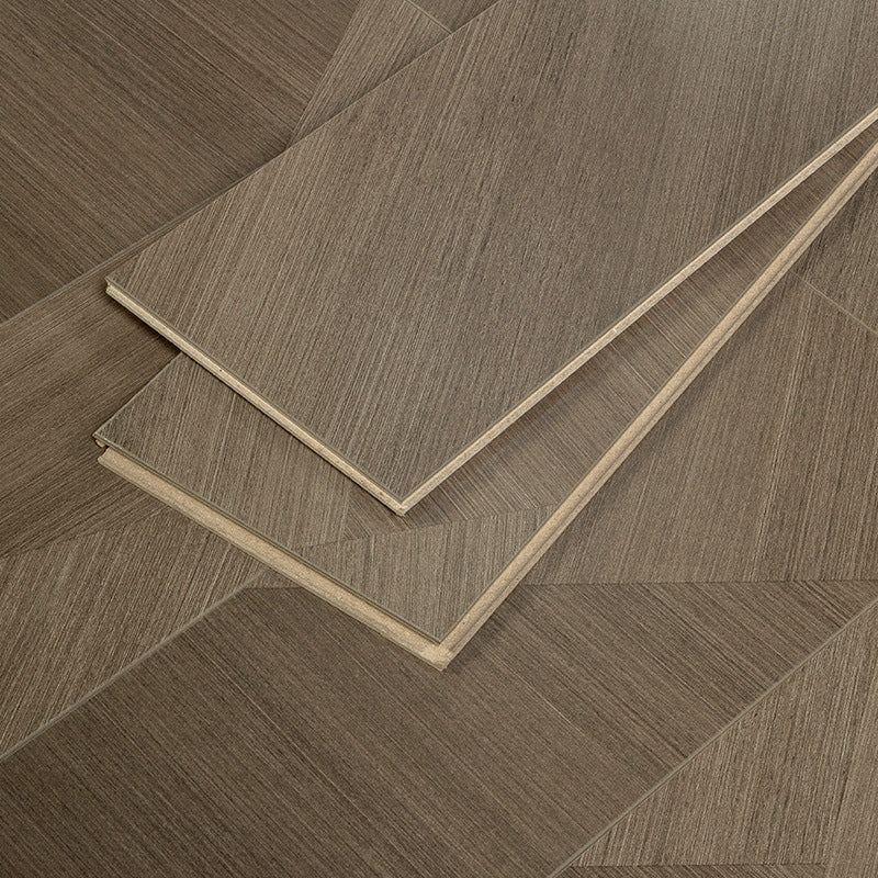 BowLift | Water-resistant laminate click-lock brown wood laminate floor
