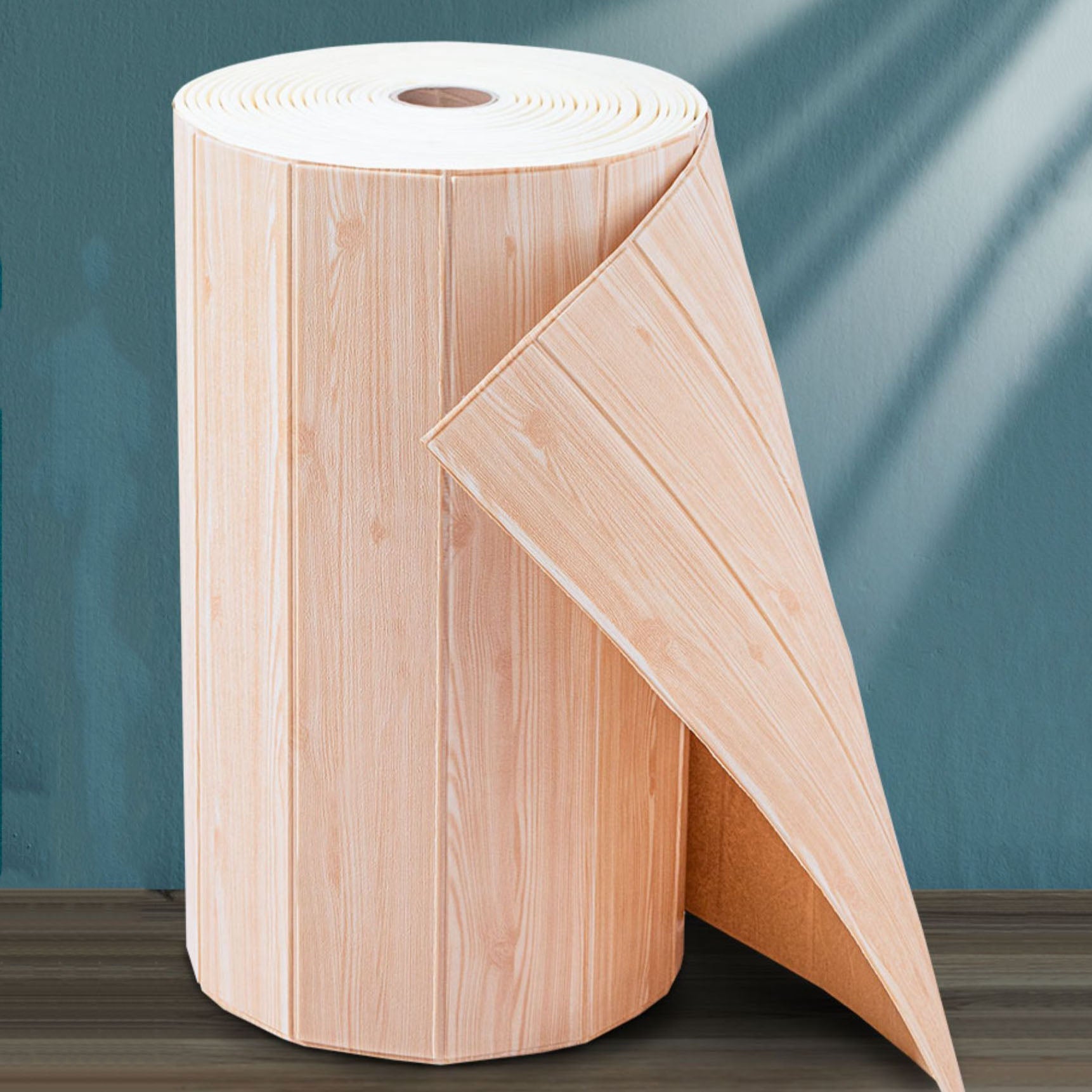 BowLift | Farmhouse Wall Planks Wood Grain Bedroom and Living Room Wall Panels