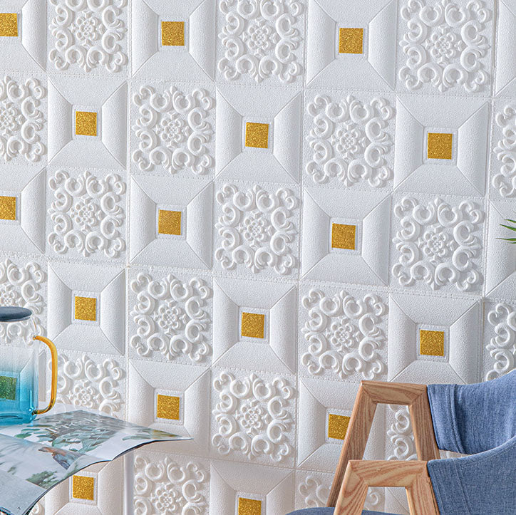 BowLift | Modern Tin Wall Panel Smooth Wall Ceiling XPE Cotton Set of 1