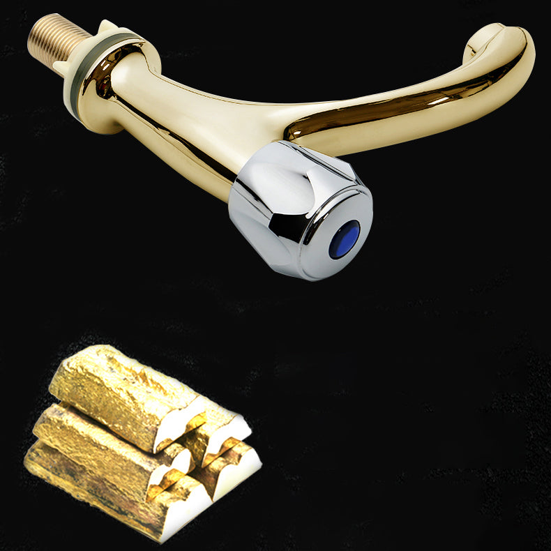 BowLift | Contemporary Centerset Faucet Knob Handle Low Arc Solid Brass Faucet
