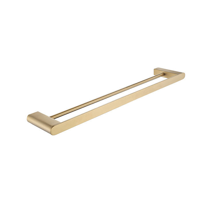 BowLift | 5-piece modern bathroom accessory set made of stainless steel with towel bar/robe hooks/paper holder