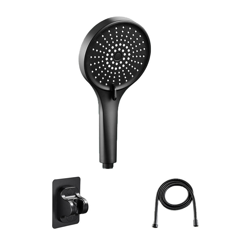 BowLift | Plastic Handheld Shower Head Round Handheld Showerhead with Self-Cleaning