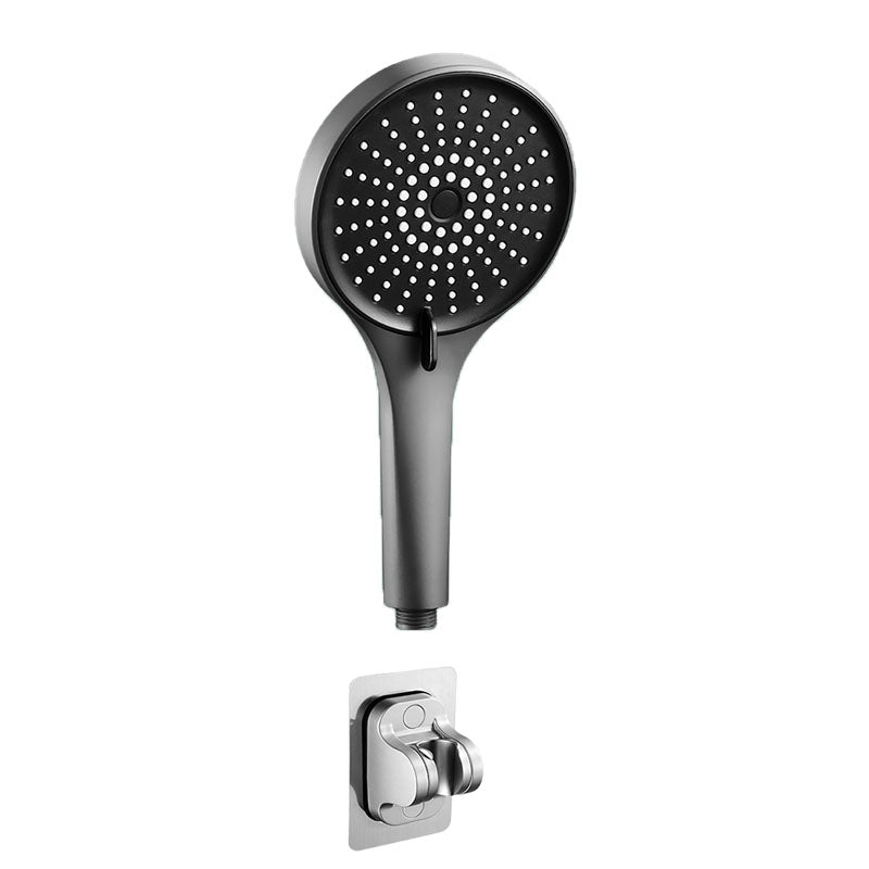 BowLift | Plastic Handheld Shower Head Round Handheld Showerhead with Self-Cleaning