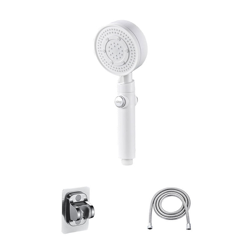 BowLift | Contemporary Hand Shower Plastic Round Hand Shower with Self-Cleaning