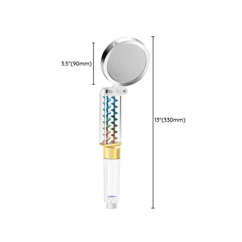 BowLift | Contemporary Round Handheld Shower Standard Spray Adjustable Showerhead
