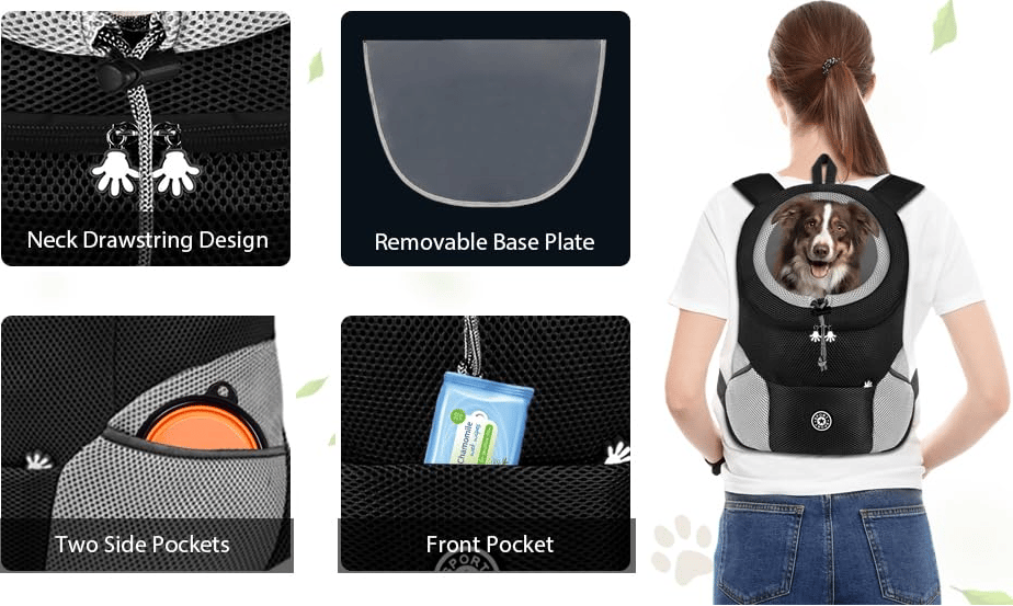 BowLift | Dog Backpack Ergonomic Design Pet Backpack