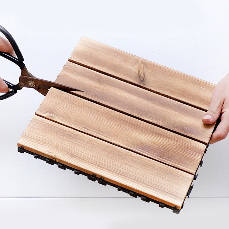 BowLift | Parquet Pine Floor Tile Waterproof Click Lock Traditional Wood Floor for Living Room
