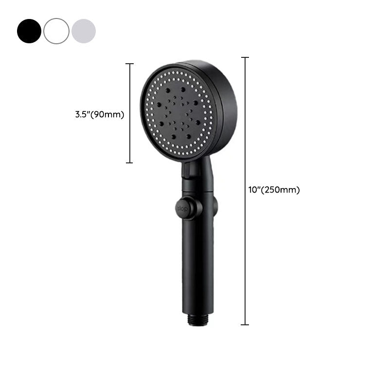BowLift | Contemporary Shower Head Handheld Shower Wall Mount Round Plastic Shower Head Combo