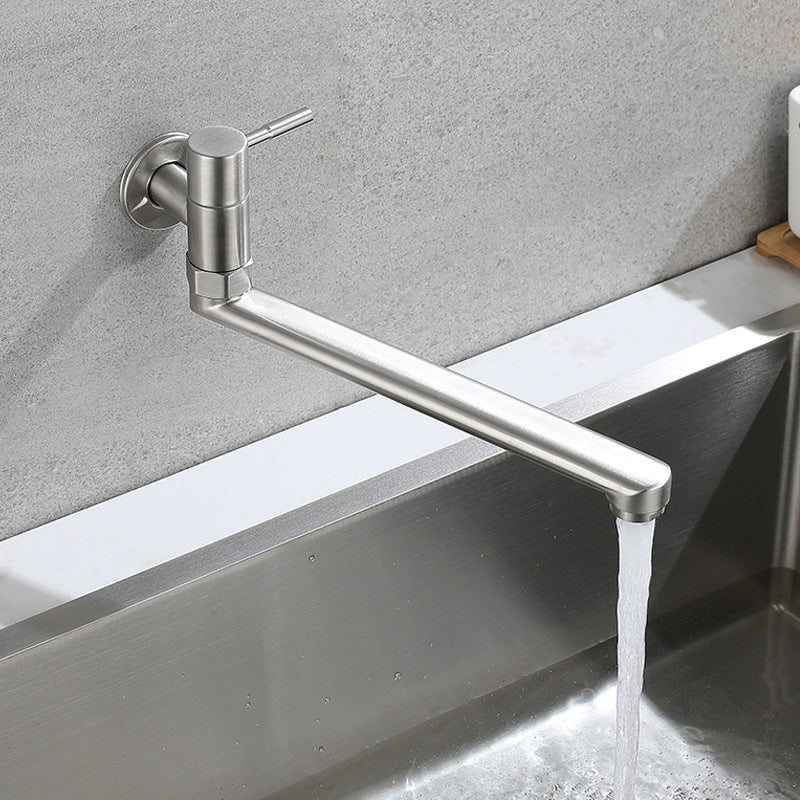 BowLift | Kitchen faucet pot filling valve single handle swivel stainless steel kitchen faucet