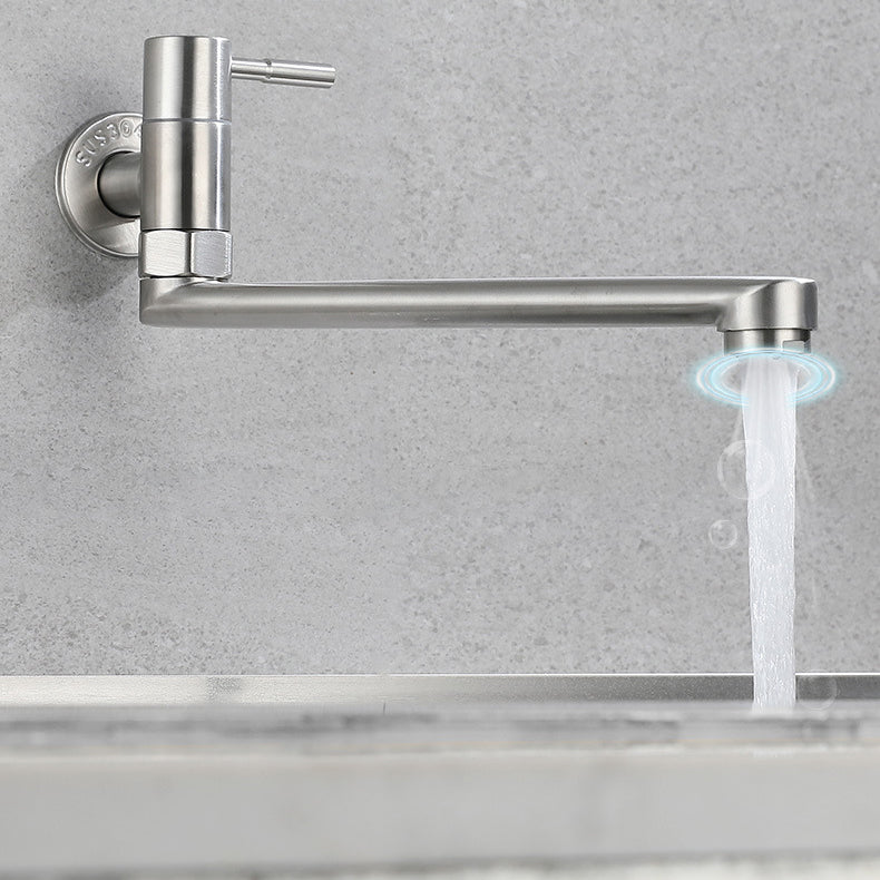 BowLift | Kitchen faucet pot filling valve single handle swivel stainless steel kitchen faucet