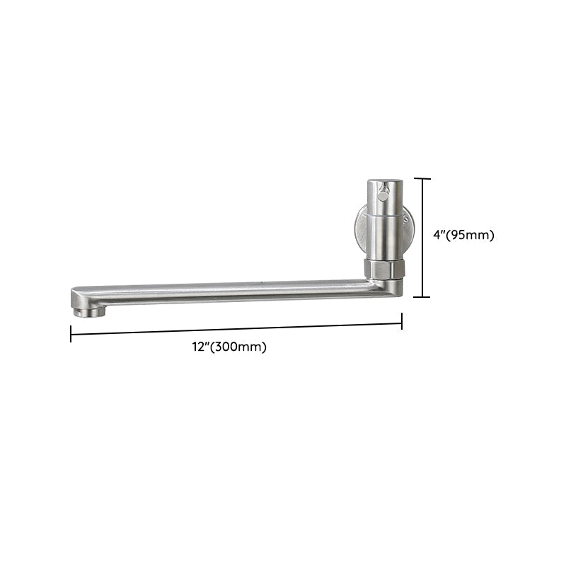 BowLift | Kitchen faucet pot filling valve single handle swivel stainless steel kitchen faucet