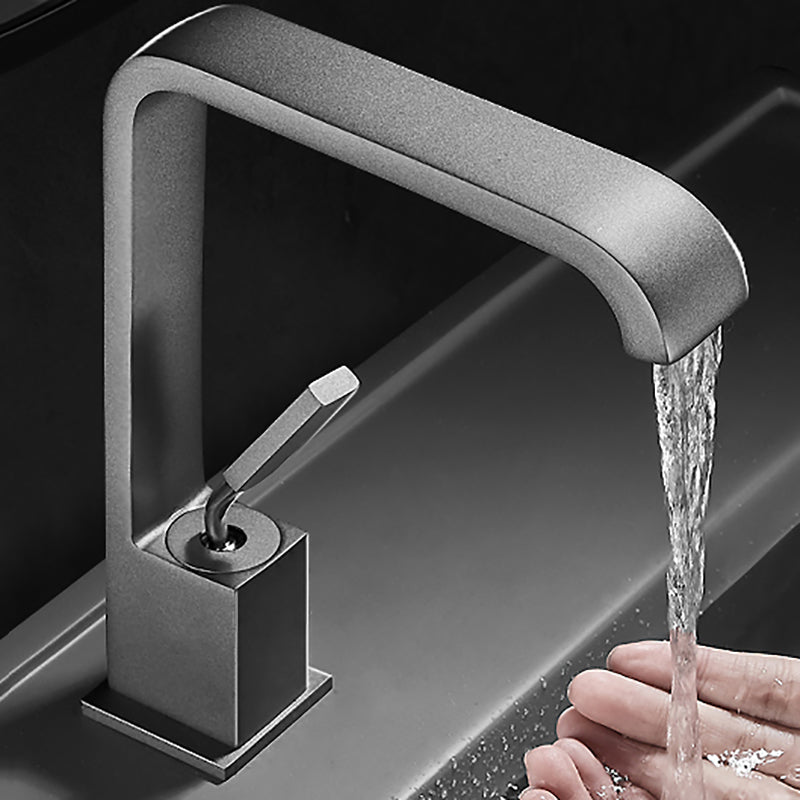 BowLift | Waterfall Spout Widespread Sink Faucet Modern Metal Widespread Sink Faucet