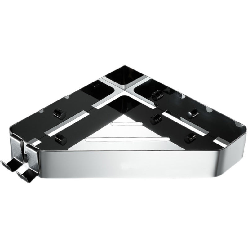 BowLift | Contemporary Stainless Steel Bathroom Shelf 2-piece Bathroom Accessory Set