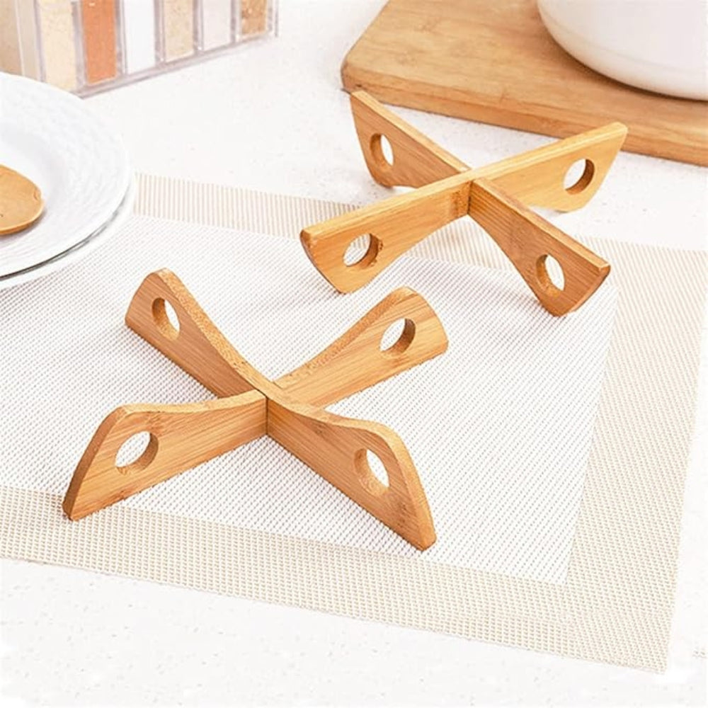 BowLift | Bamboo Pot Stand & Steam Rack