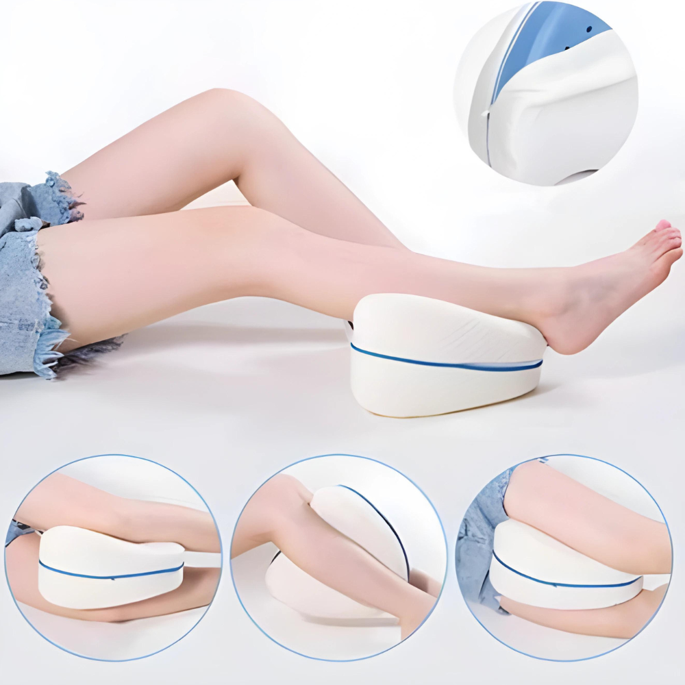 BowLift | Orthopedic Knee Pillow for Side Sleepers - Contoured Support Cushion for Pain Relief & Comfort During Sleep