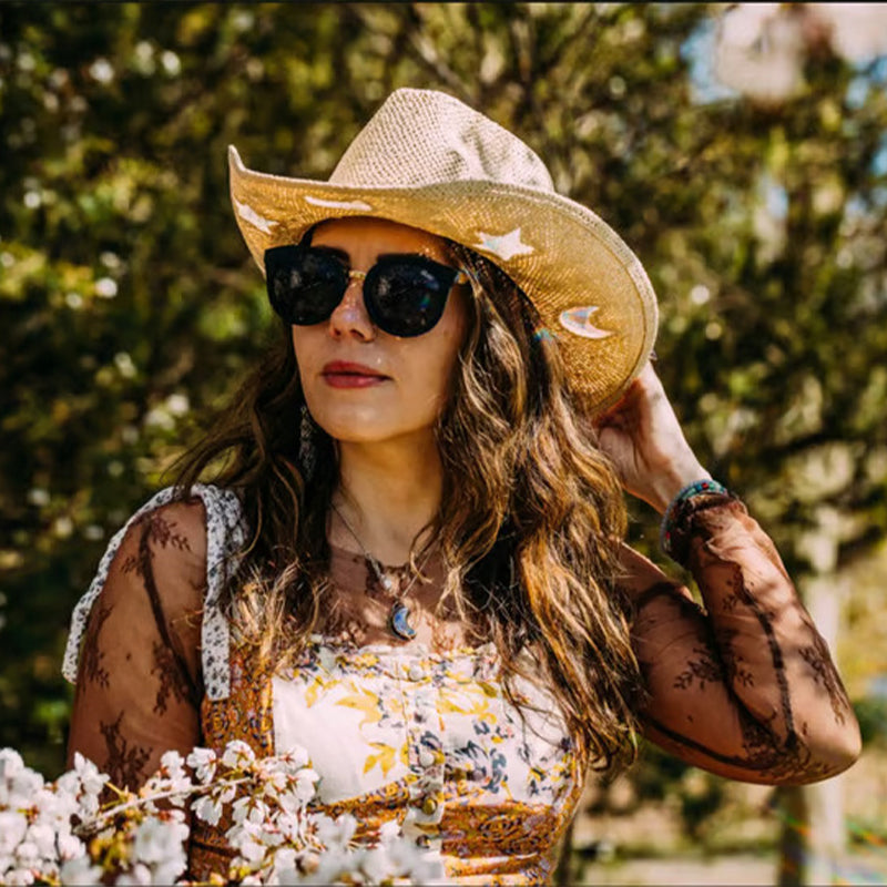 BowLift | Cowgirl Straw Prism Hat