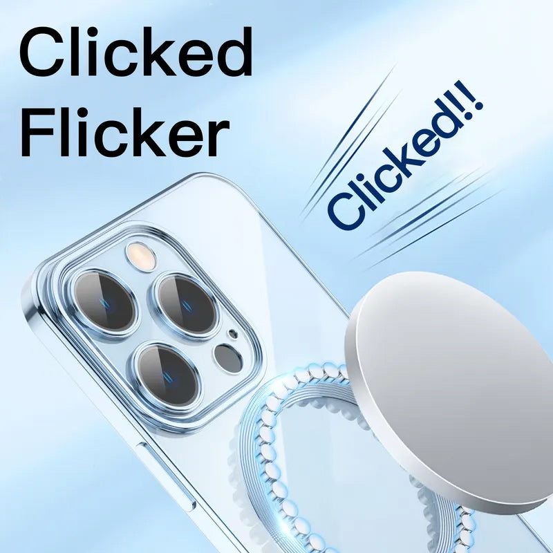 BowLift | Electroplating Wireless Magnetic Charging All-Inclusive Lens Case for iPhone