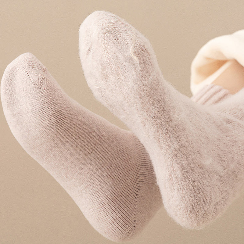 BowLift | Unisex Thermal Socks | Self-Heating Fleece Lining | Moisture-Wicking | 3-Pair Set