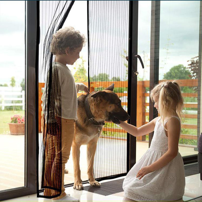 BowLift | Magnetic Fly Screen Door with Velcro Closure