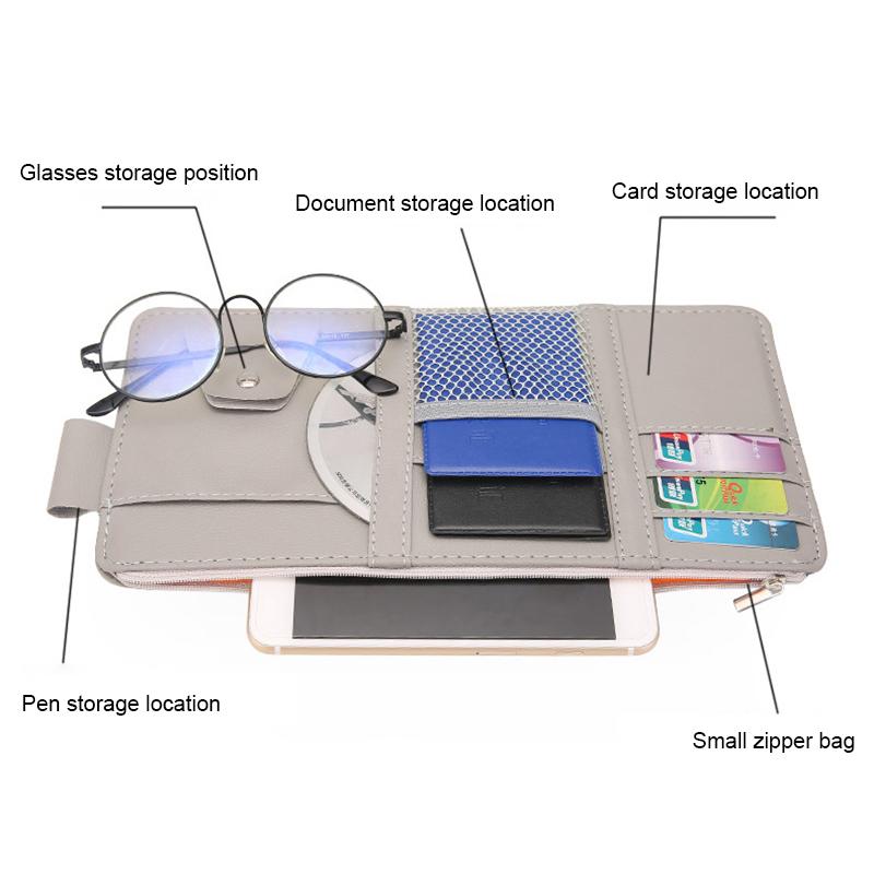 BowLift | All-In-One Car Sun Visor Organizer