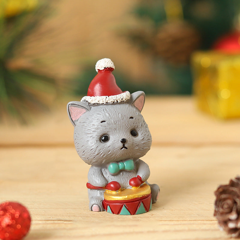 BowLift | Handmade Animal Santa Ornaments