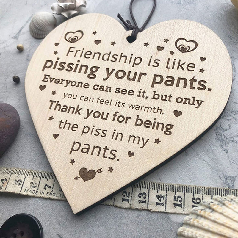 BowLift | Friendship Wood Pendant Christmas Tree Decor (3 Pieces)