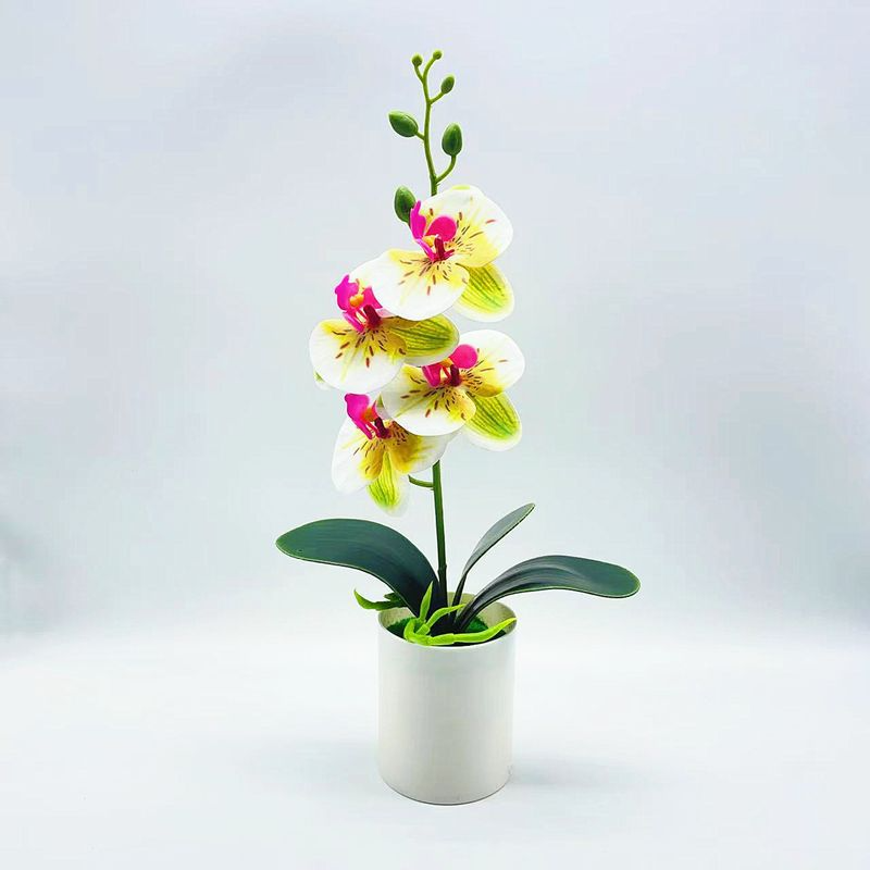 BowLift | Artificial Orchid Flower – Decorative Artificial Plant for Living Room and Table Decoration