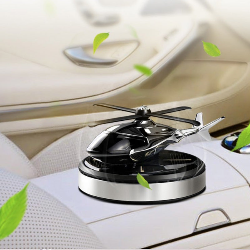 BowLift | Car Aromatherapy Solar Helicopter Decoration
