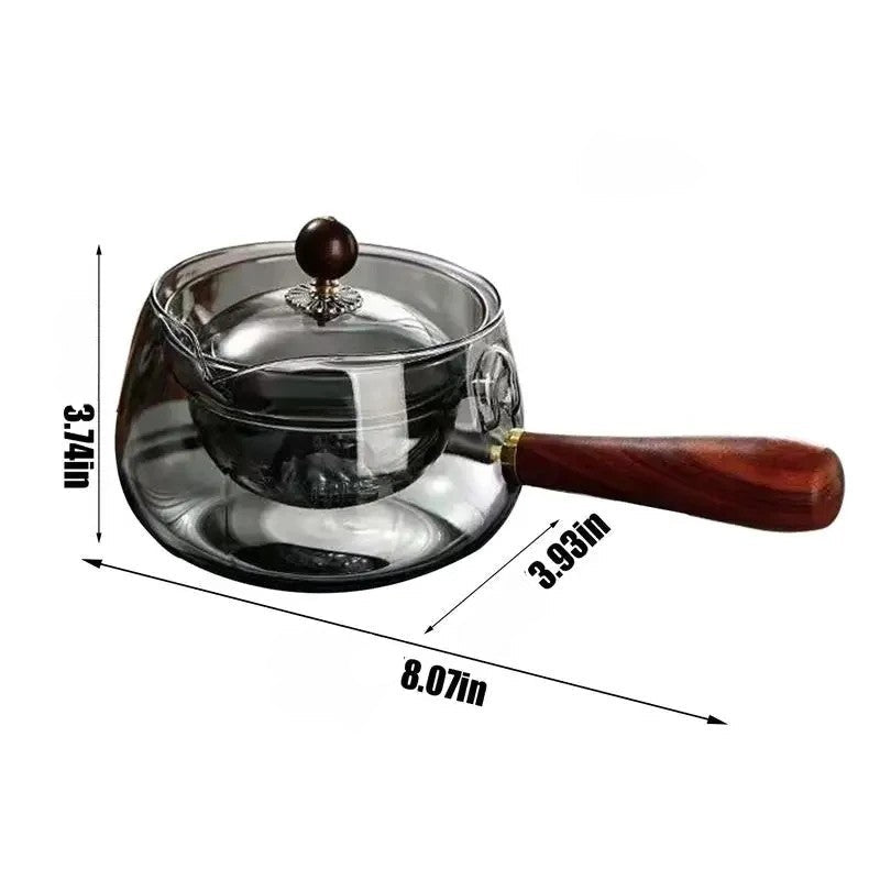 BowLift | Elegant Glass Teapot with Infuser