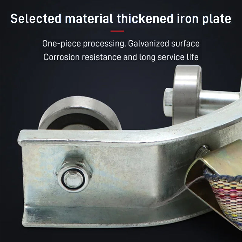 BowLift | Angle Iron Track Hanging Line Pulley