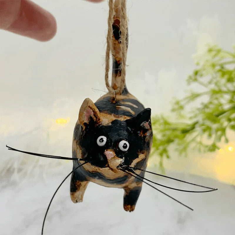 BowLift | Handmade, Unique Cat Christmas Ornament