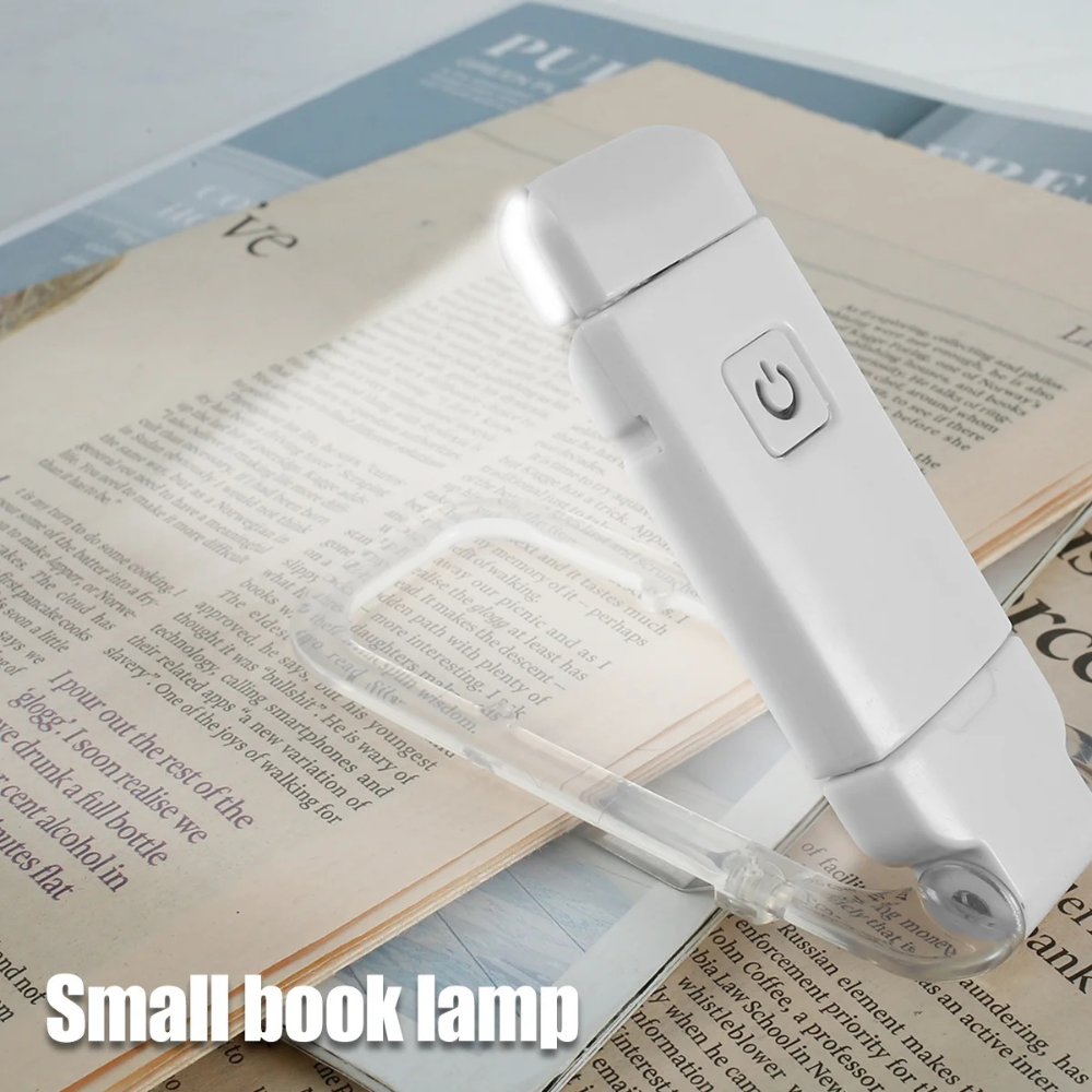 BowLift | Book Reading Lights - Adjustable LED Clip-on Rechargeable Book Light, USB Powered for Reading in Bed, Best for Bookworms and Kids