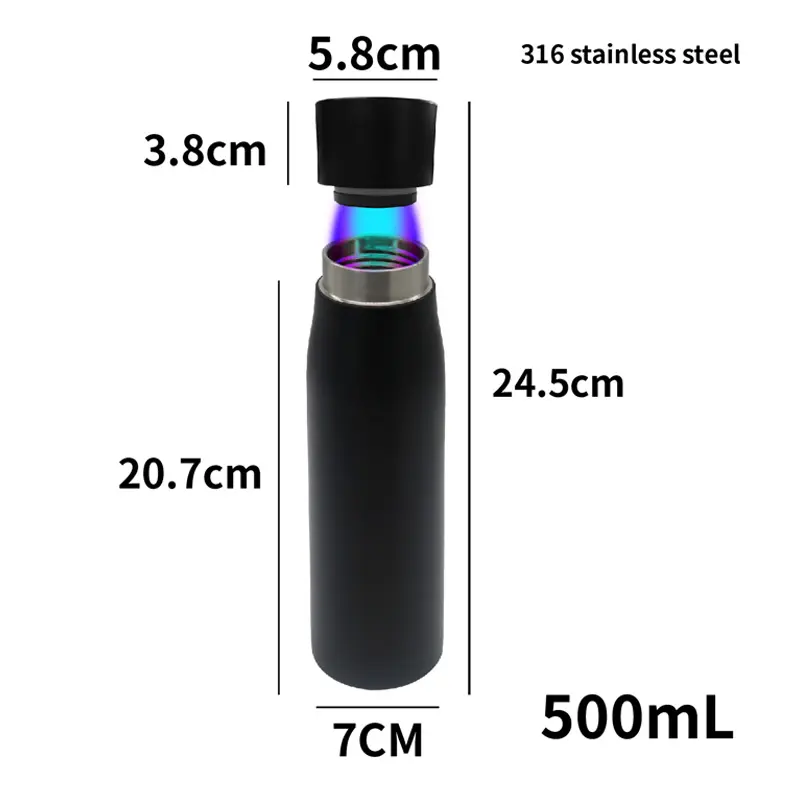 BowLift | Aquyn UV Light Water Bottle – Smart Water Bottle with UV Sterilization for Clean Drinking Water