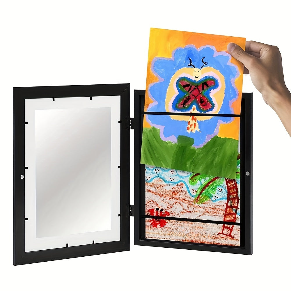 BowLift | Digital Photo Frame Magnetic Wood Wall Display