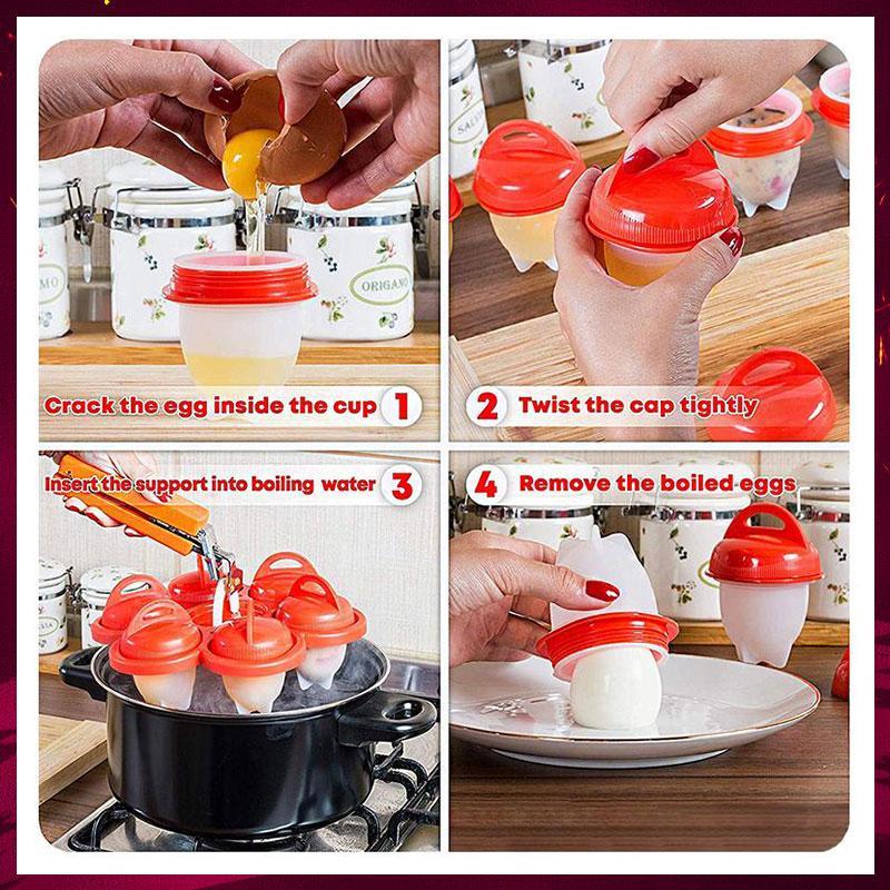 BowLift | 6 Piece Hard Boiled Egg Cooker