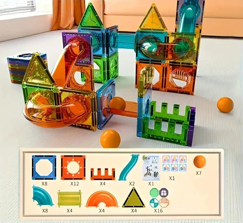 BowLift | DreamBuild Set – Magnetic Building Blocks for Creative Castles & Imaginative Play
