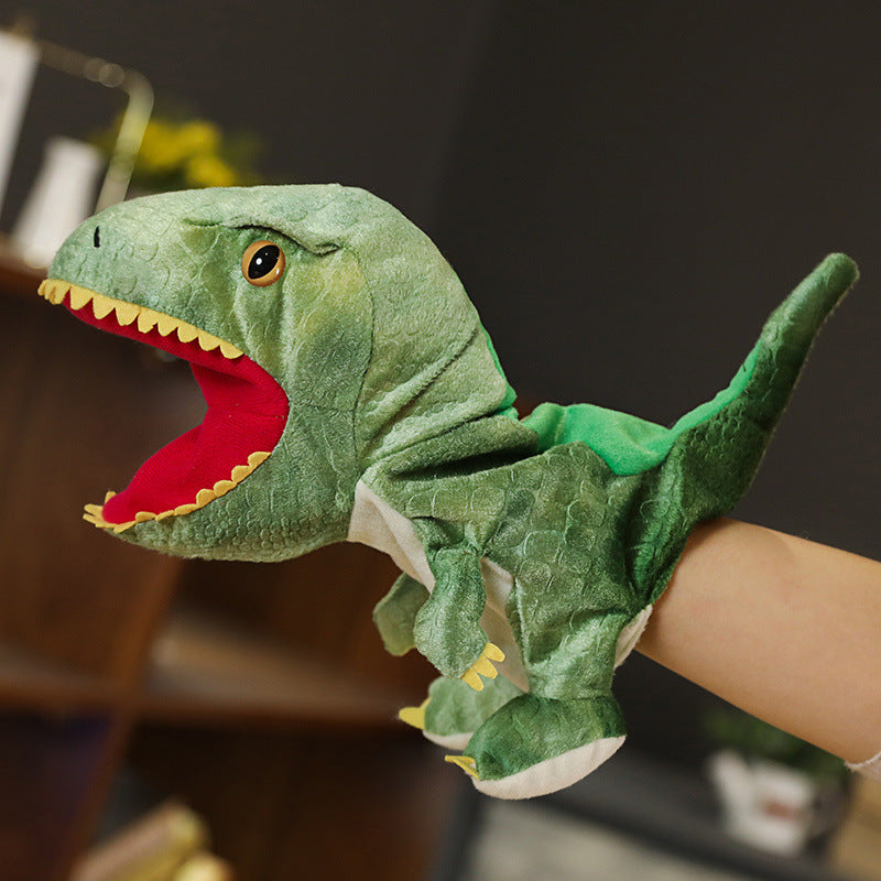 BowLift | Dinosaur Hand Puppet-Green