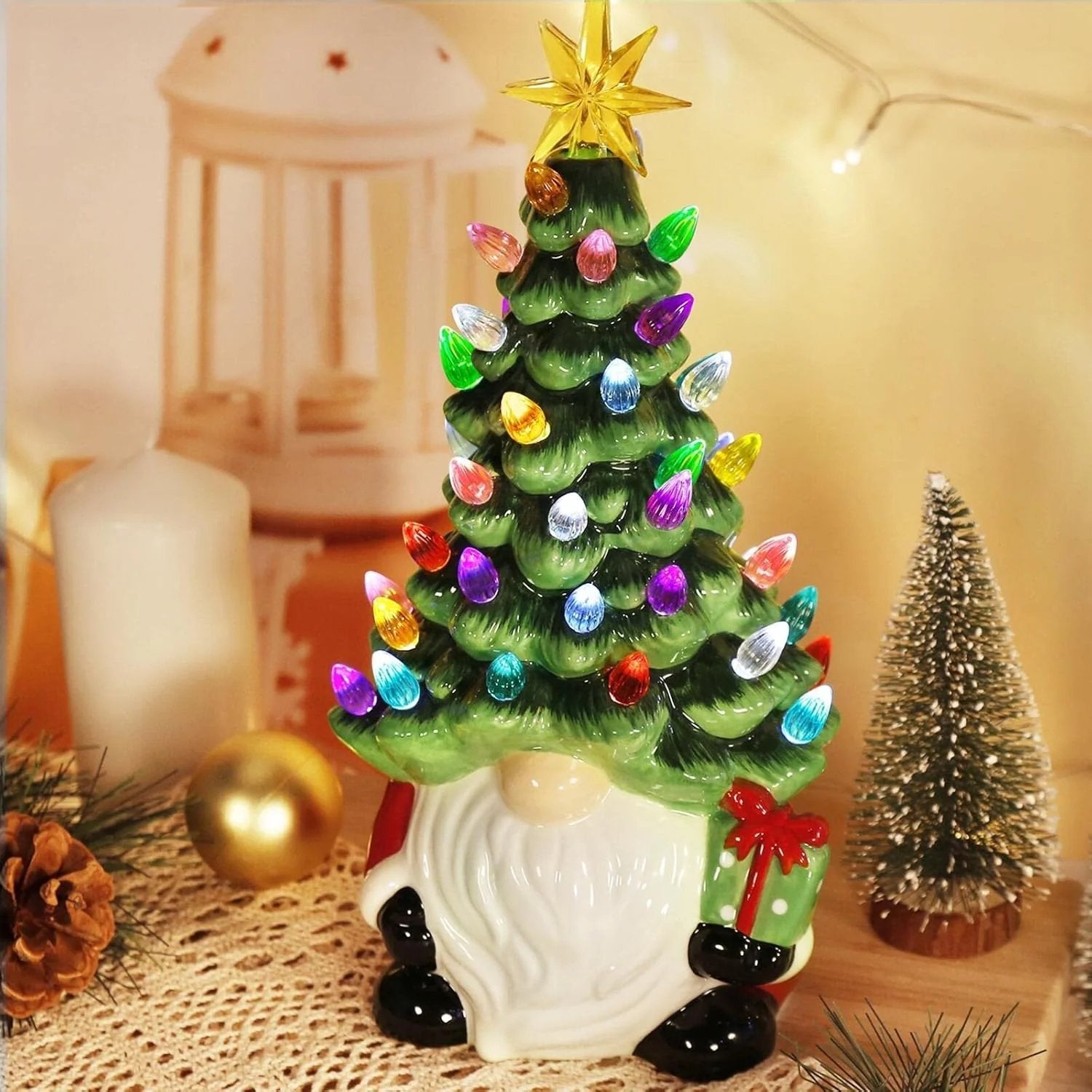 BowLift | DIY Lighted Christmas Gnome Tree - A Heartwarming Gift for the Family