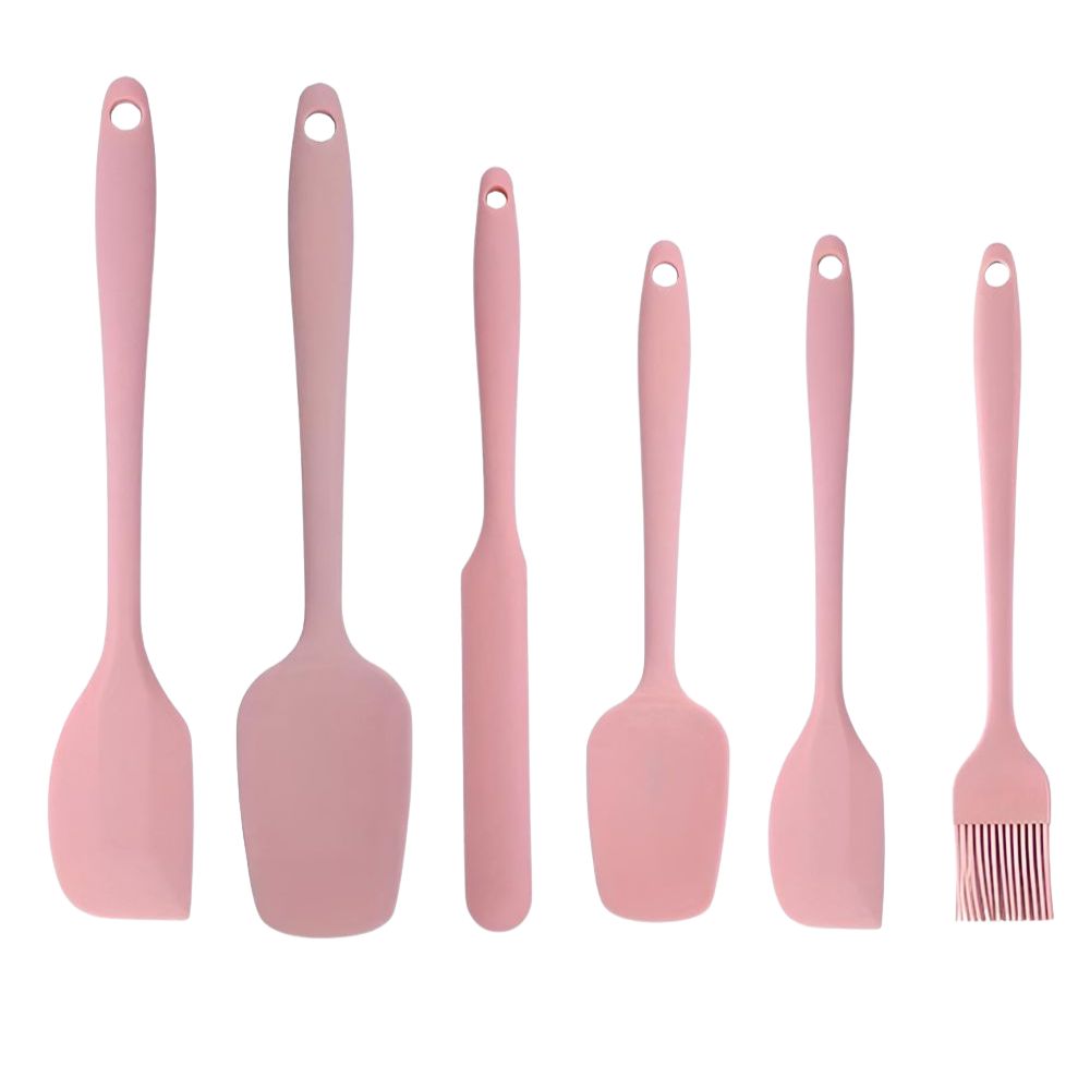 BowLift | Flexible Silicone Spatula Set | 6 Pcs Set