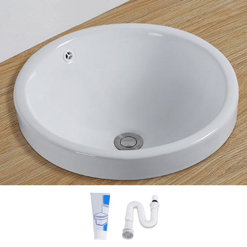 BowLift | Contemporary oval wash stand ceramic metal undercounter basin