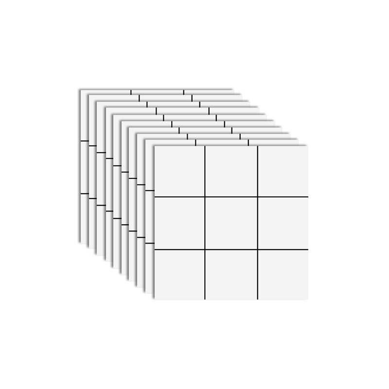BowLift | Plastic Square Peel & Stick Mosaic Tile Grid for Backsplash