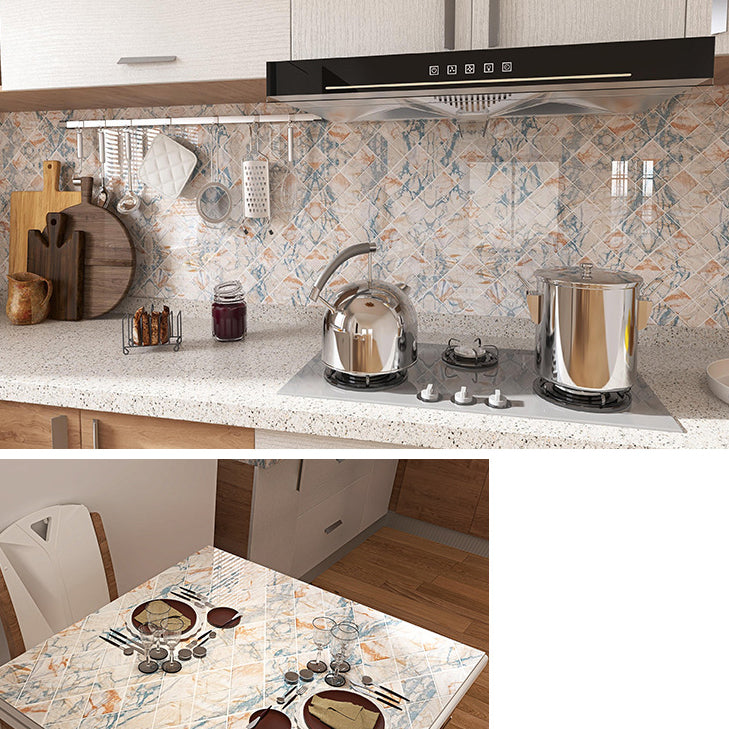 BowLift | Stone Composite Single Tile Rectangular Mesh Self-Adhesive Tile