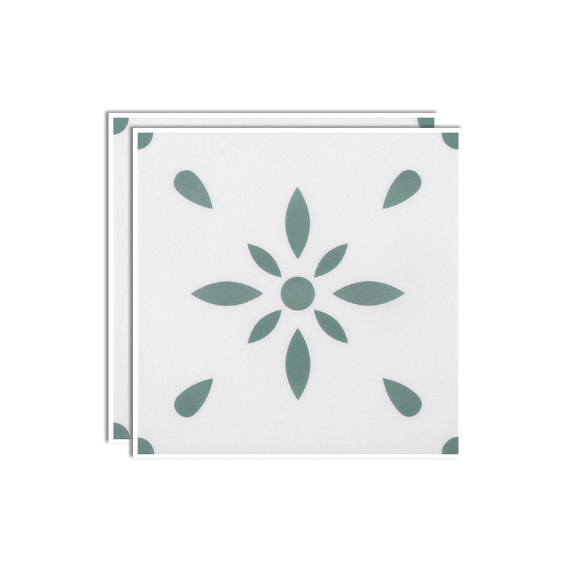 BowLift | Plastic Peel & Stick Tile Square Print Field Tile for Kitchen and Bathroom