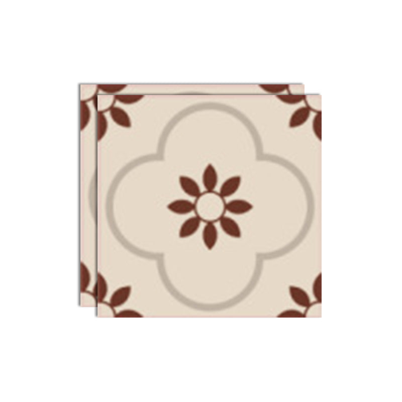 BowLift | Plastic Peel & Stick Tile Square Print Field Tile for Kitchen and Bathroom