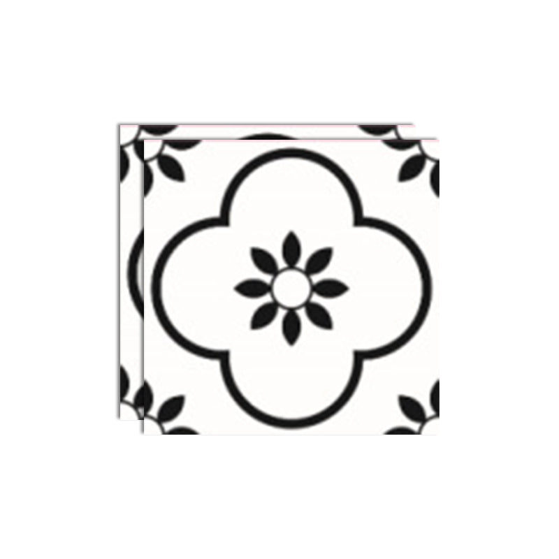 BowLift | Plastic Peel & Stick Tile Square Print Field Tile for Kitchen and Bathroom
