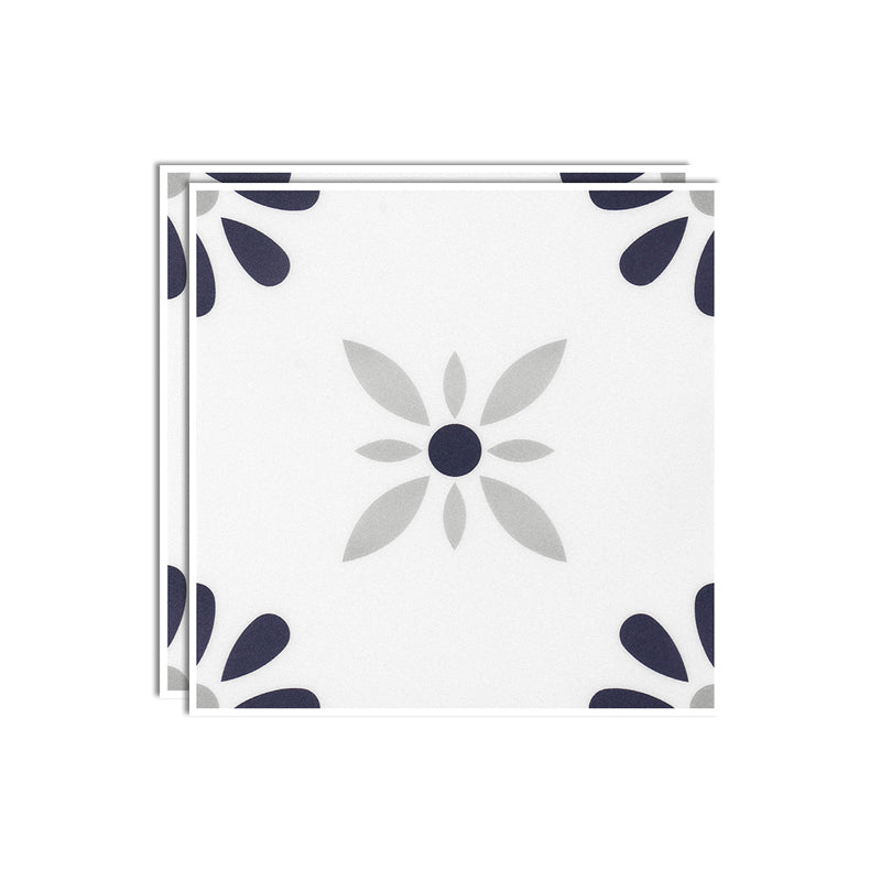 BowLift | Plastic Peel & Stick Tile Square Print Field Tile for Kitchen and Bathroom