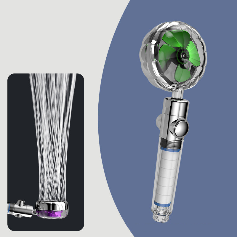 BowLift | Contemporary Hand Shower Round Plastic Hand Shower with Adjustable Spray Pattern