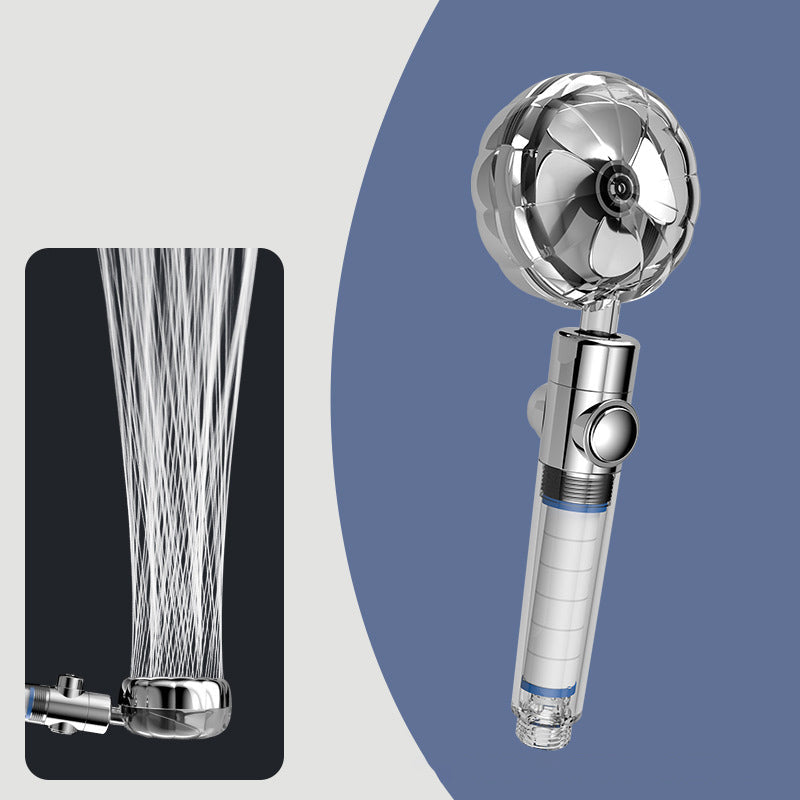 BowLift | Contemporary Hand Shower Round Plastic Hand Shower with Adjustable Spray Pattern