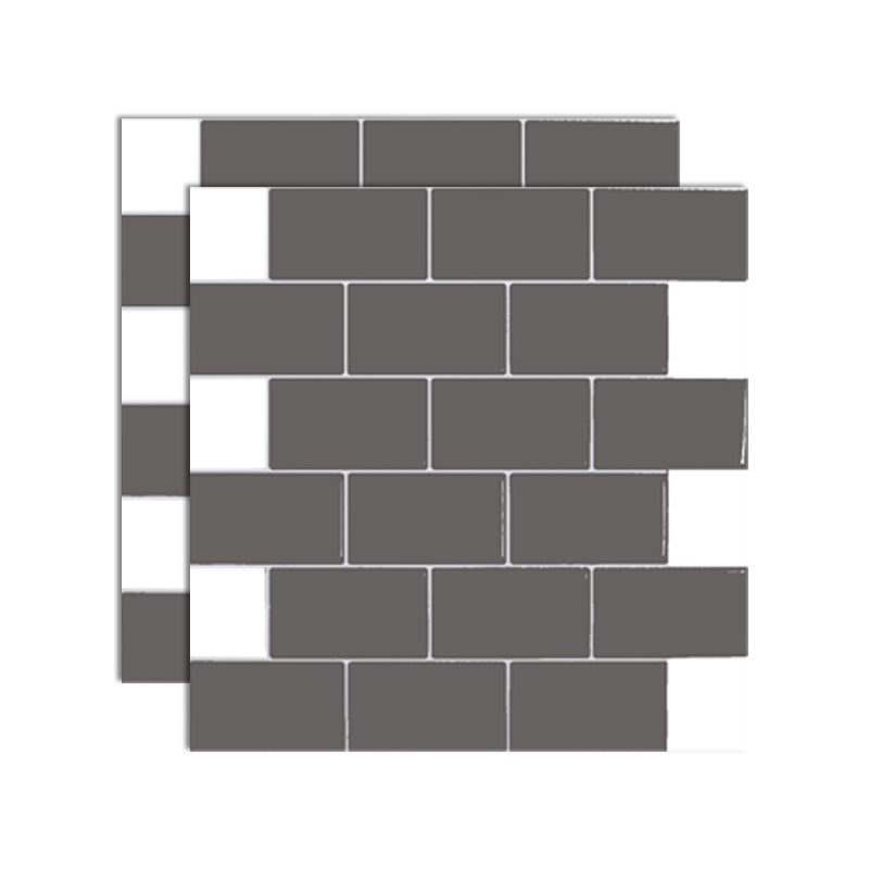 BowLift | Square Peel-and-Stick Tiles Plastic Indoor Peel & Stick Subway Tile